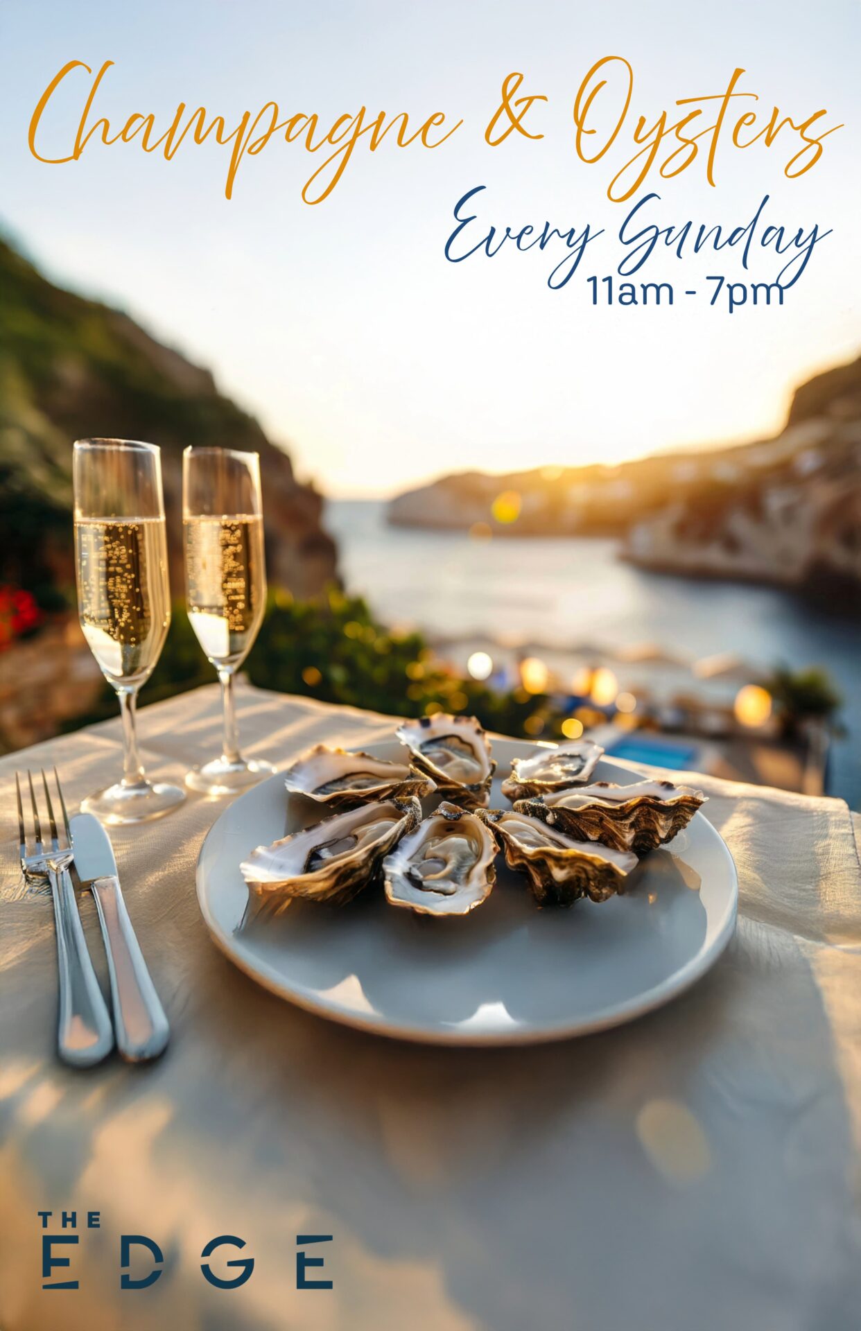 Champagne & Oysters Poster Afternoon Tea Med Res 980x1307